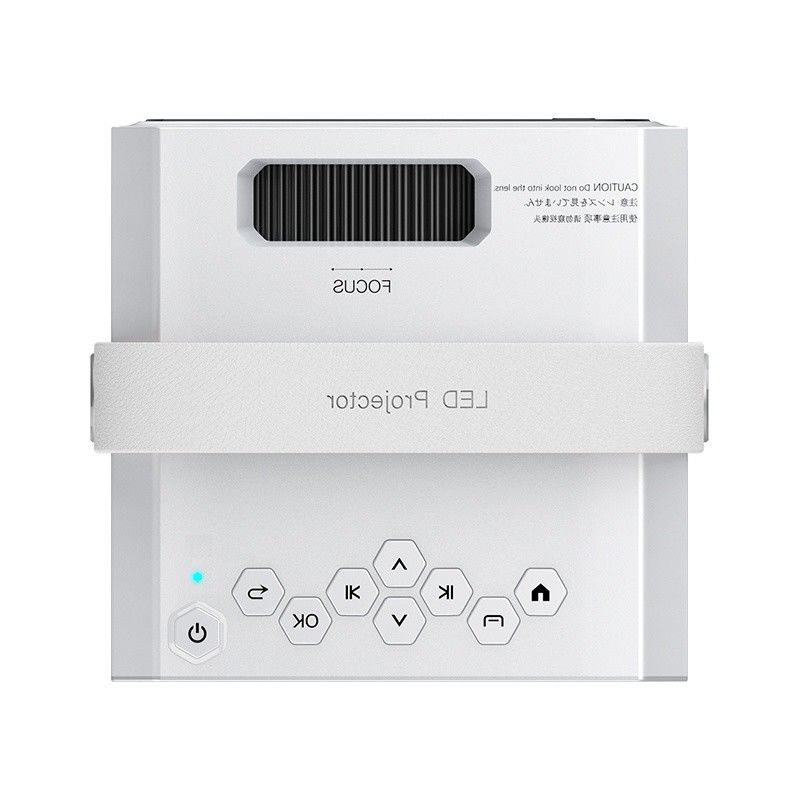HD LED T2 Mini Projector 30-120 polegadas Com Distância de Projeção 1,2-6m