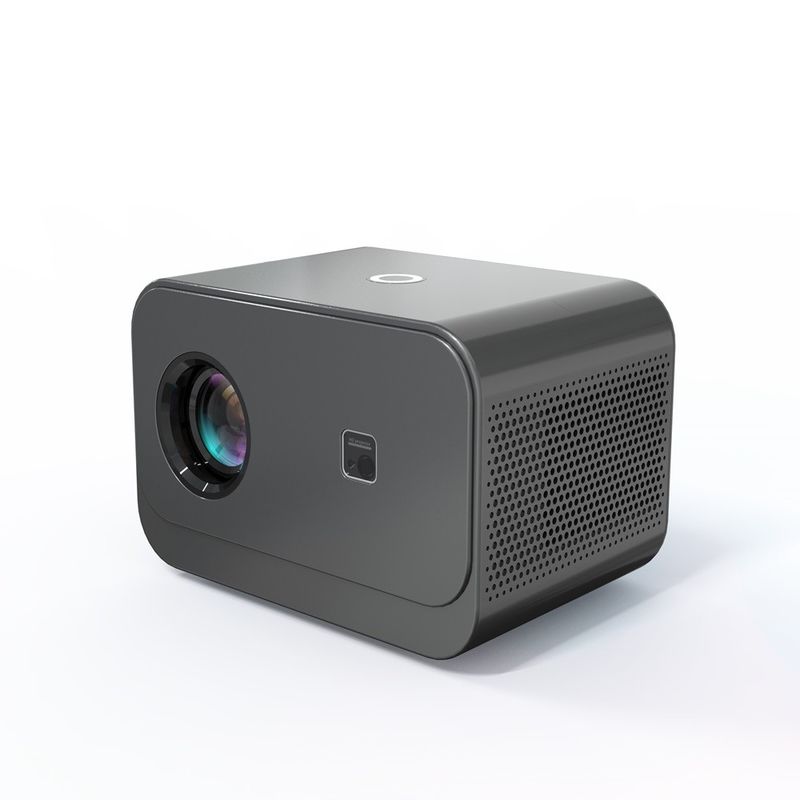 Área de projeção 45-150 polegadas Focal elétrico LED+LCD HDMI T300 Projector para cinema em casa