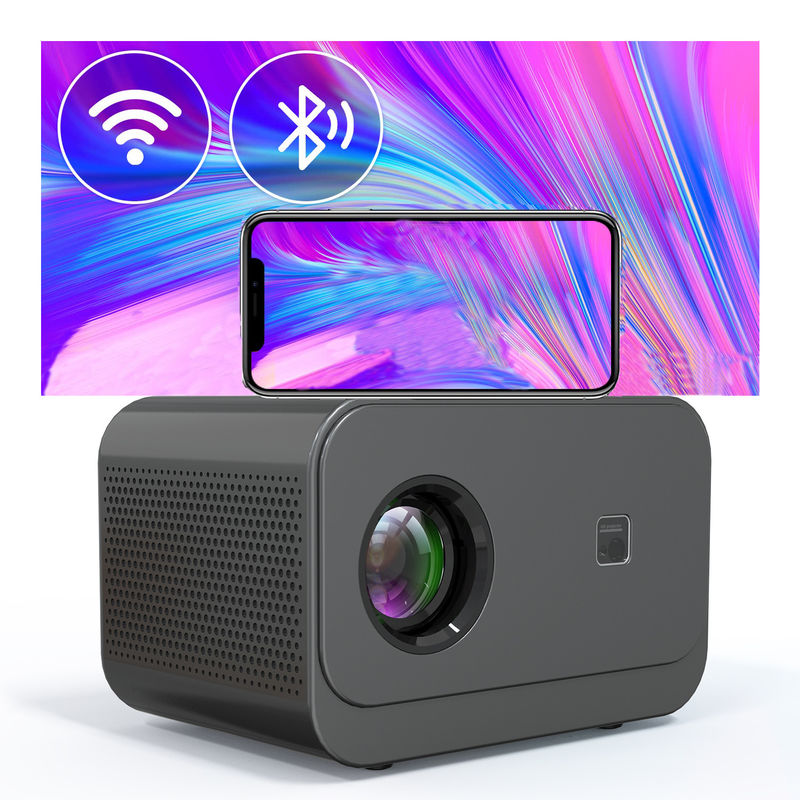 Distância de projeção 0,6-5m Novo produto Focal elétrico 200 lumens LED+LCD Projector HDMI