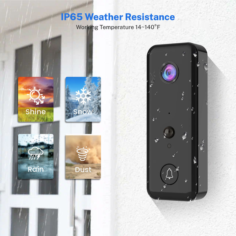 H9 Sinal de porta Smart Home Dingdong Sinal de porta Smart Phone Wifi sem fio Sinal de porta Sinal de câmera Anel de vídeo inteligente
