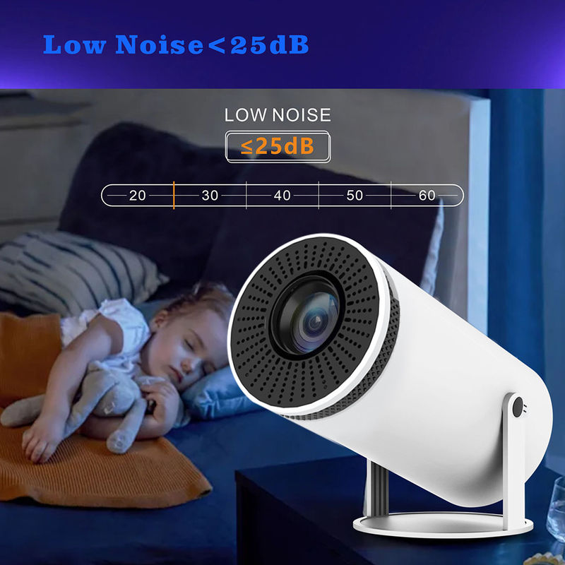 Android 11.0 Home Theater Projector HY300 Multimédia Propósito 150 ANSI Lumens 60W HDMI